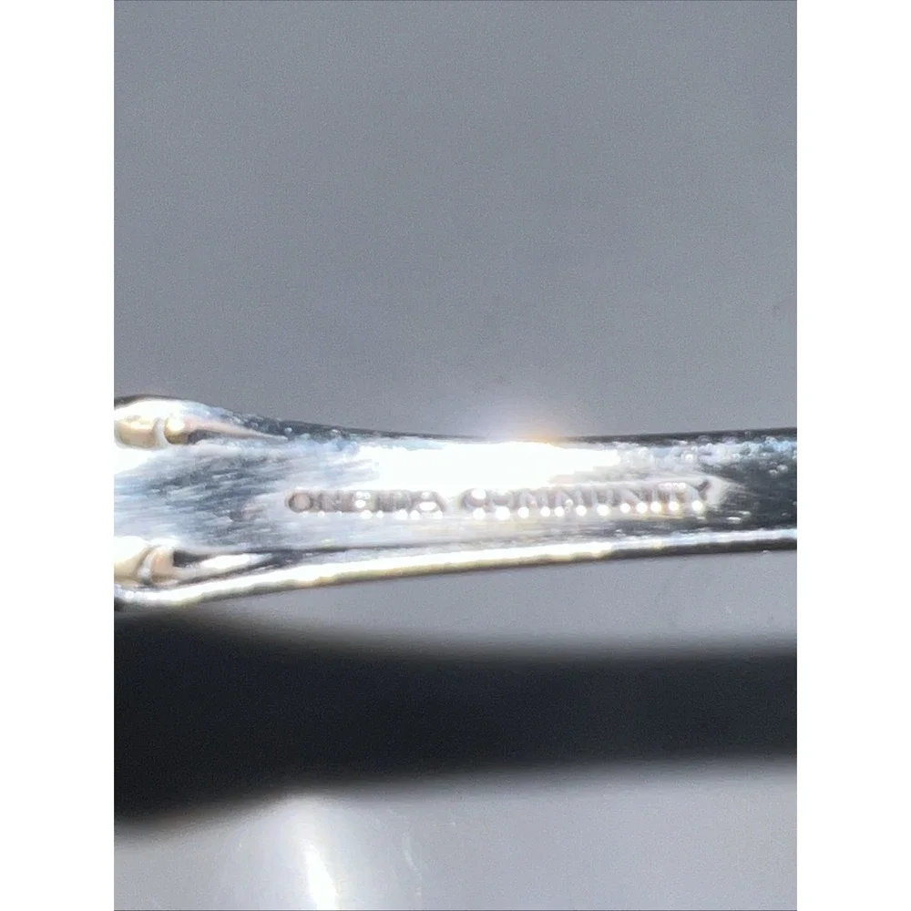 Vintage Oneida Silver Community Stainless Steel BRAHMS Serving‎ Fork Flatware